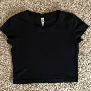 Black Crop Top